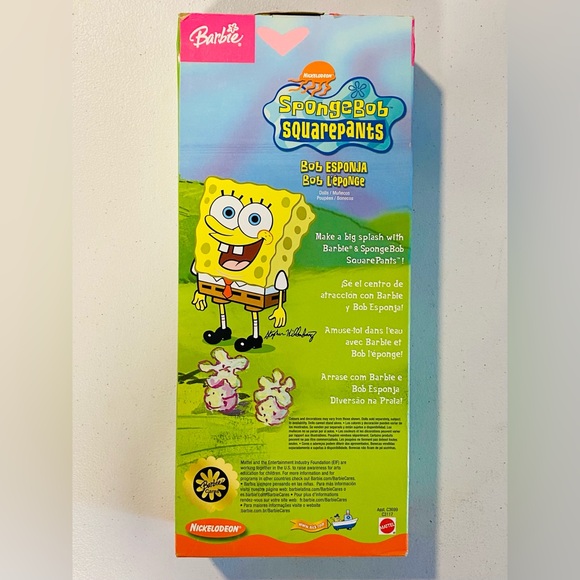 2003 Barbie Sponge Bob Square Pants - Picture 3 of 4